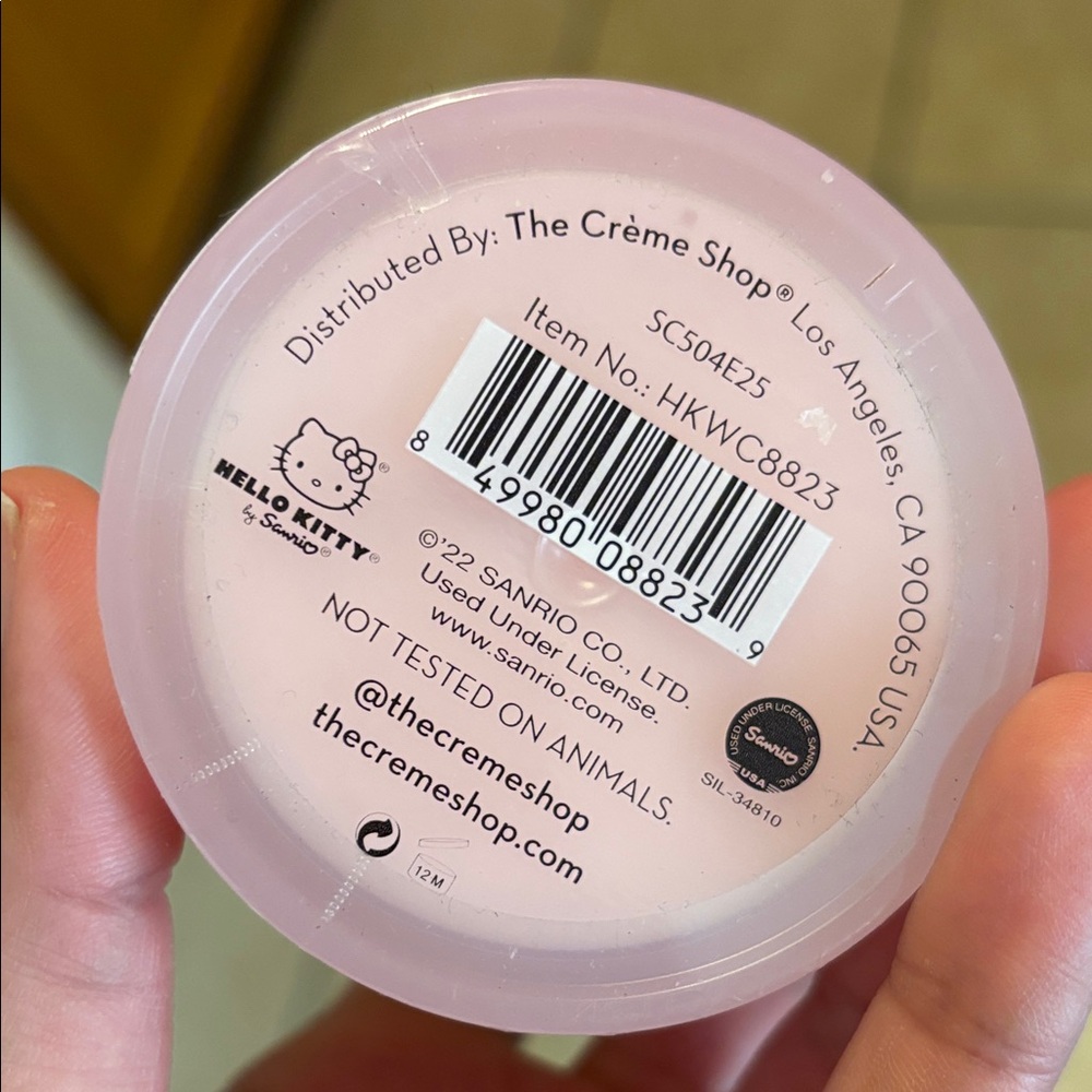 Crème x Hello Kitty Pink Water Crème - Hydrating Face Cream (Pink) - Picture 5 of 5